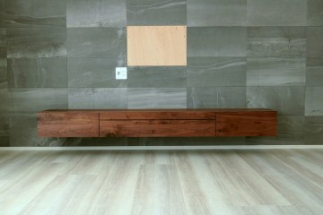 富山　家具　造作TVボード　おしゃれ